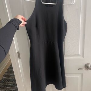Elegant Black Sleeveless Dress